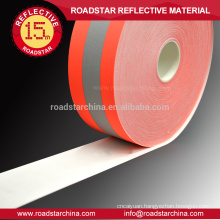 Fire resistant safety reflective warning fabric